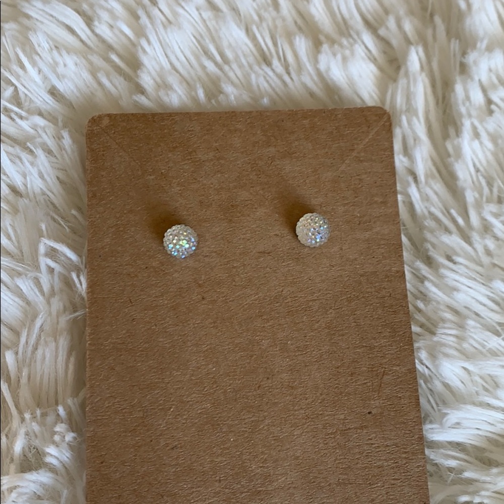Sparkly Earrings Accent Gold Earrings NWOT